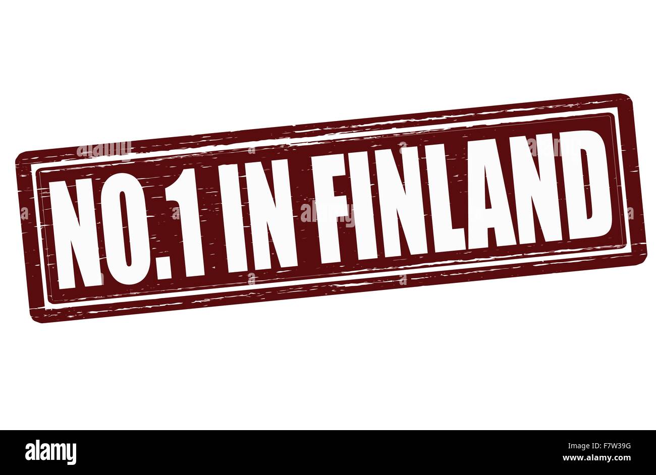 No one in Finland Stock Vector