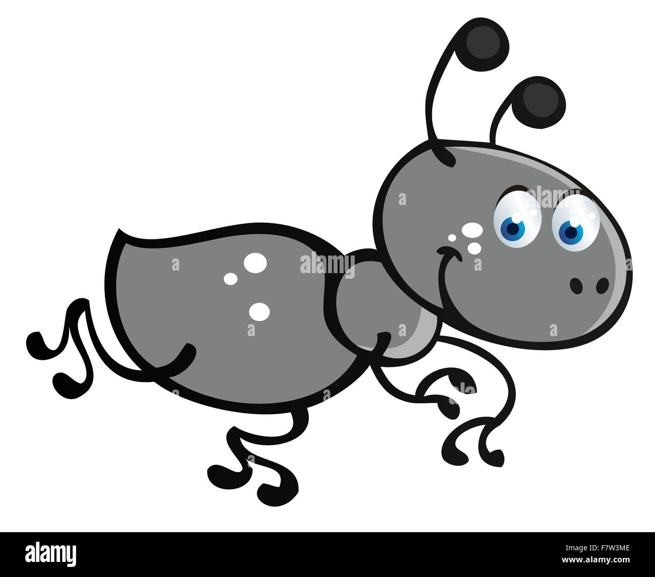 ant cartoon Stock Vector