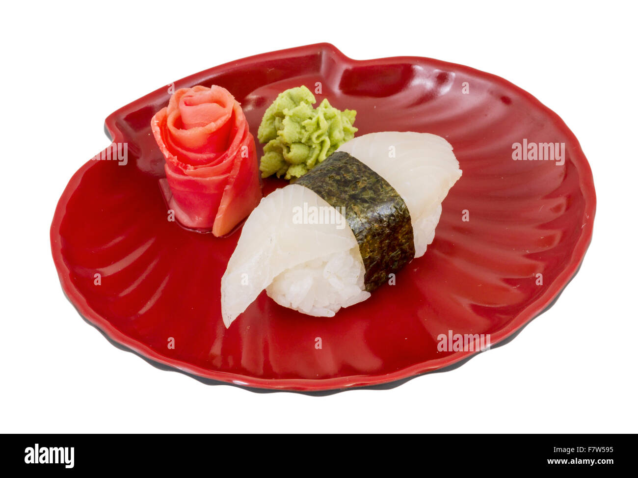 White fish sushi Stock Photo Alamy
