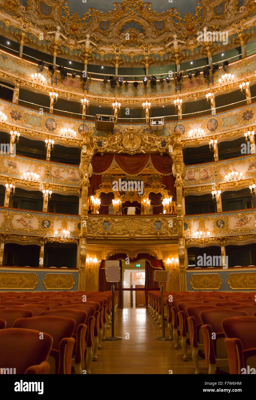 Venice Opera House オペラハウス　インテリア Venice opera house interior hi-res stock photography and images