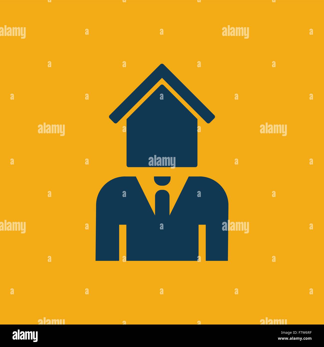 Real Estate Icon Stock Vector Image & Art - Alamy