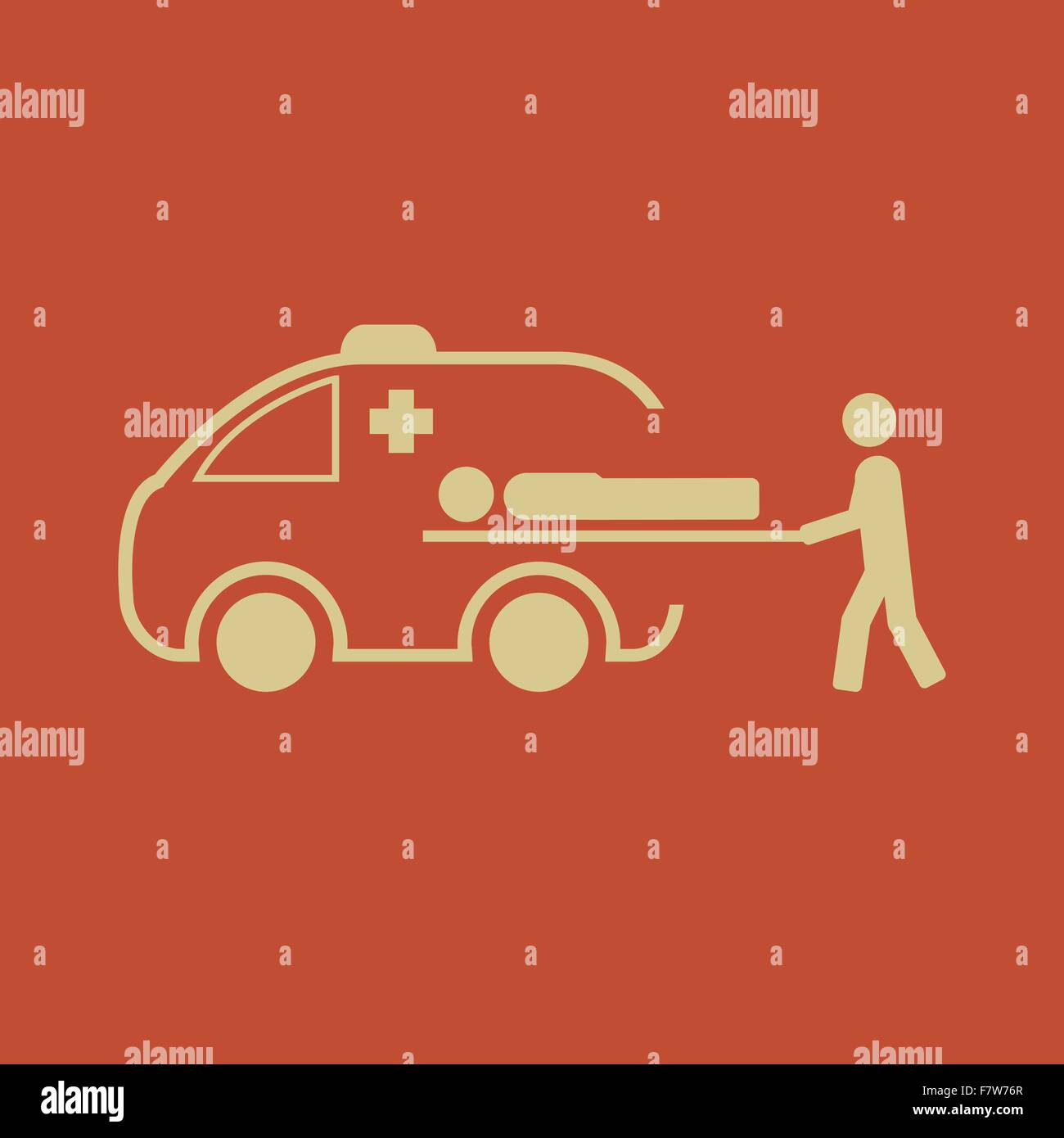 Medical Flat Icon Stock Vector Image & Art - Alamy
