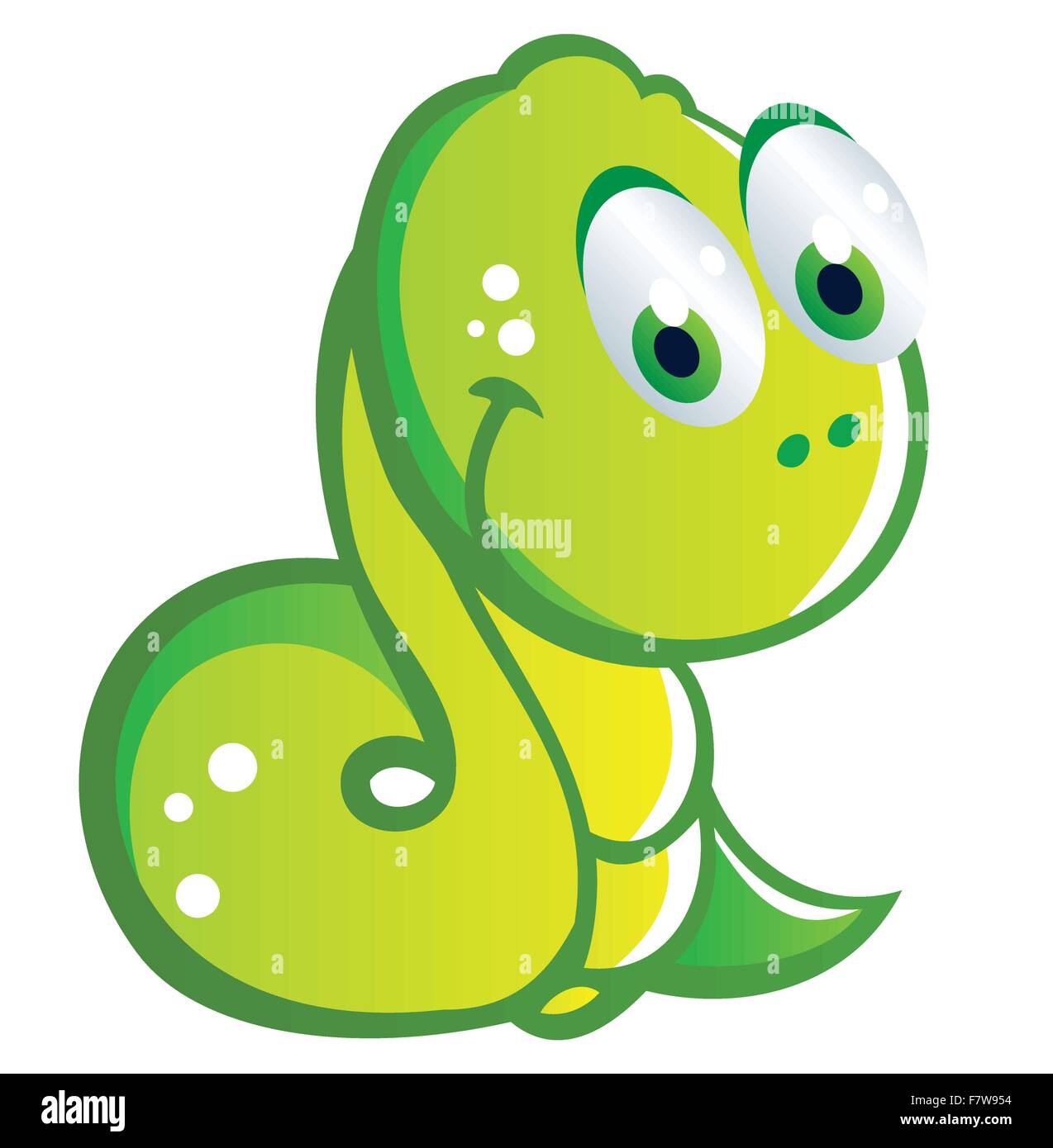 baby snake cartoon Stock Vector Image & Art - Alamy