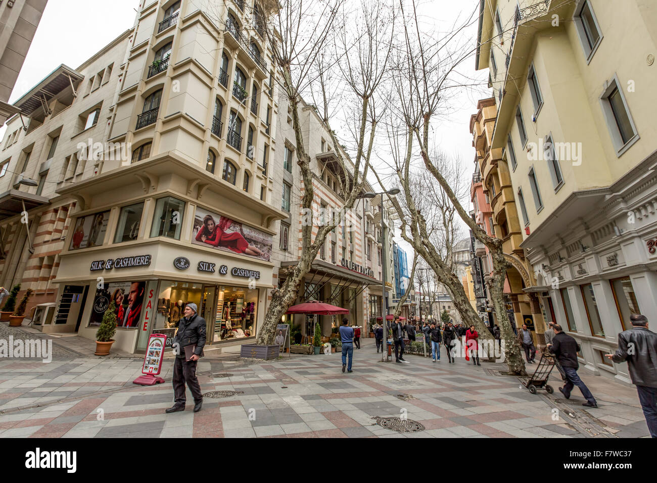 Street View, Istanbul, Turkey Stock Photo