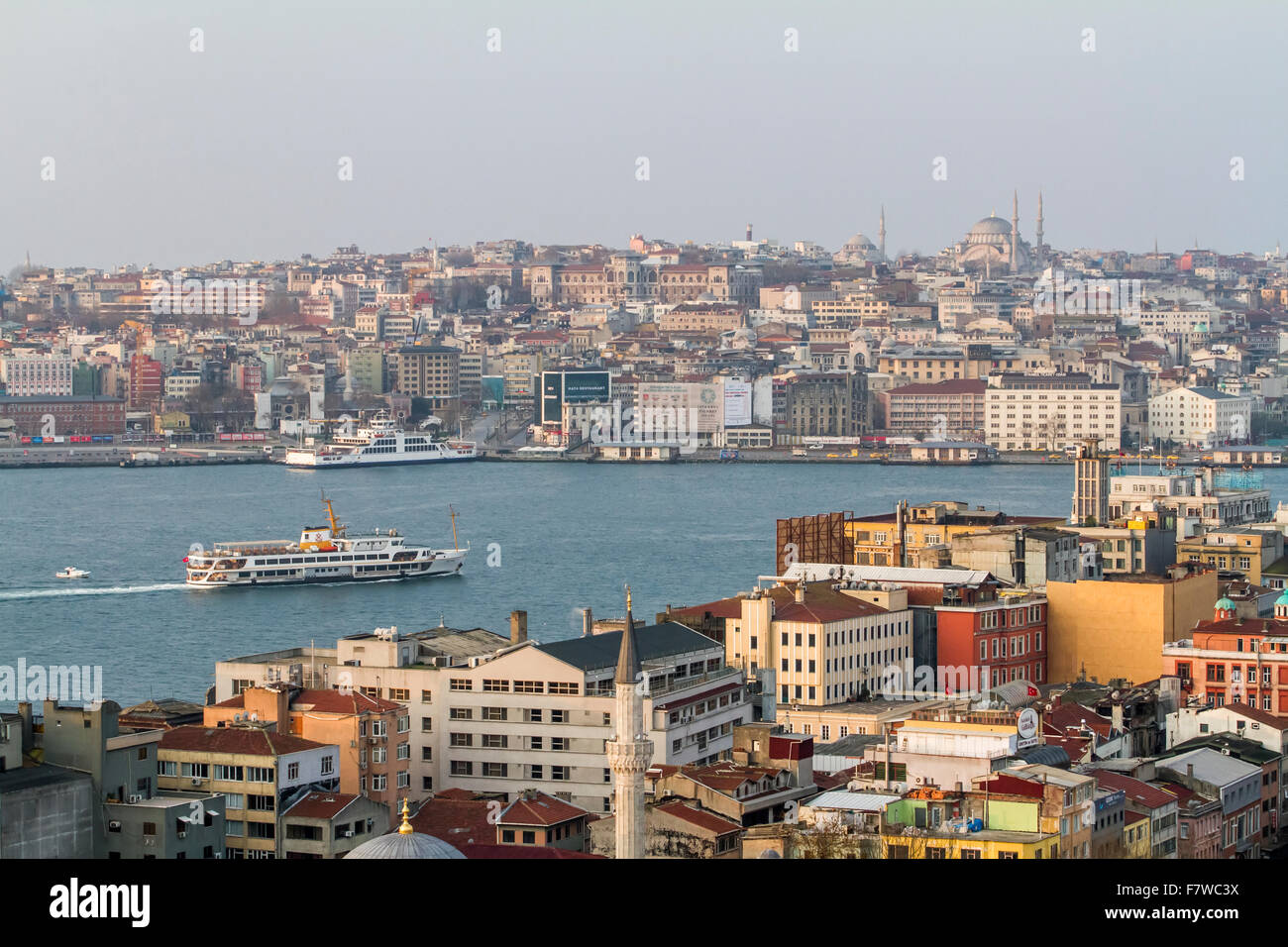 City View of Istanbul, Turkey Stock Photo