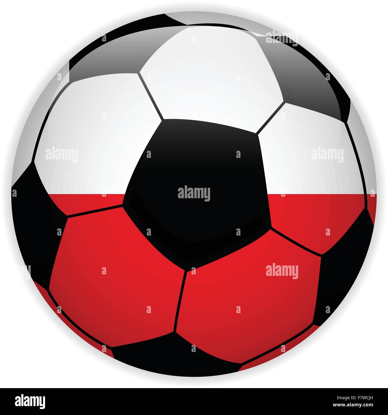 Polish football Stock Vector Images Alamy