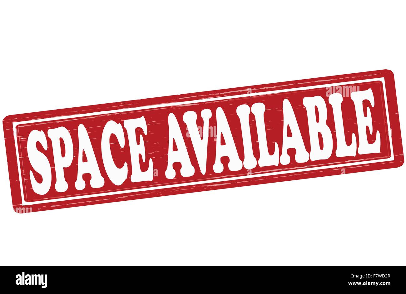 Space available Stock Vector