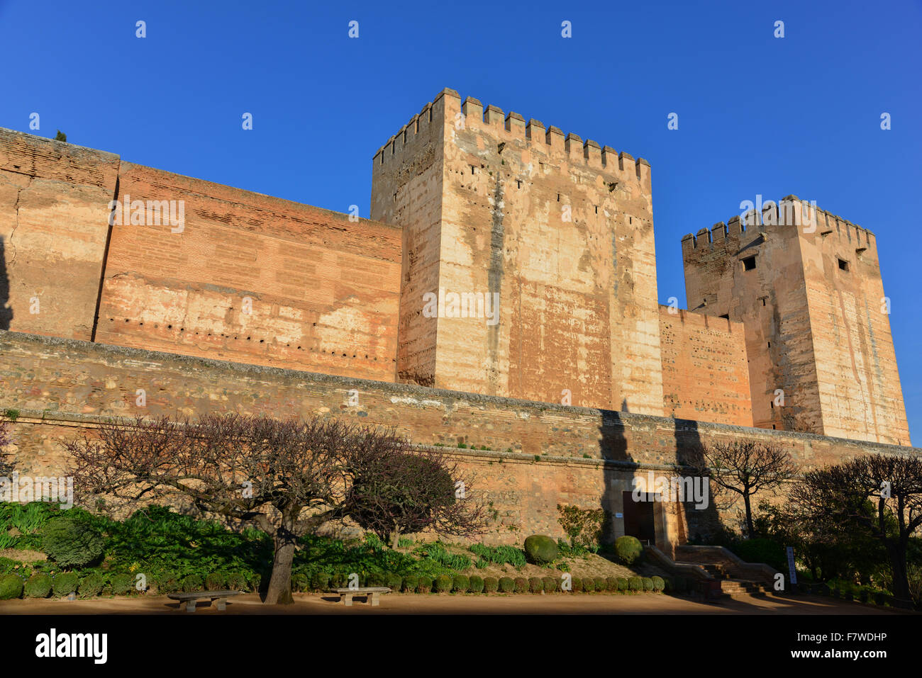 Alcazaba, Granada, Spain Stock Photo