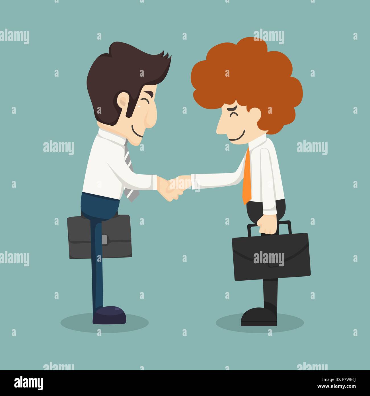 Deal making icon vector hi-res stock photography and images - Alamy