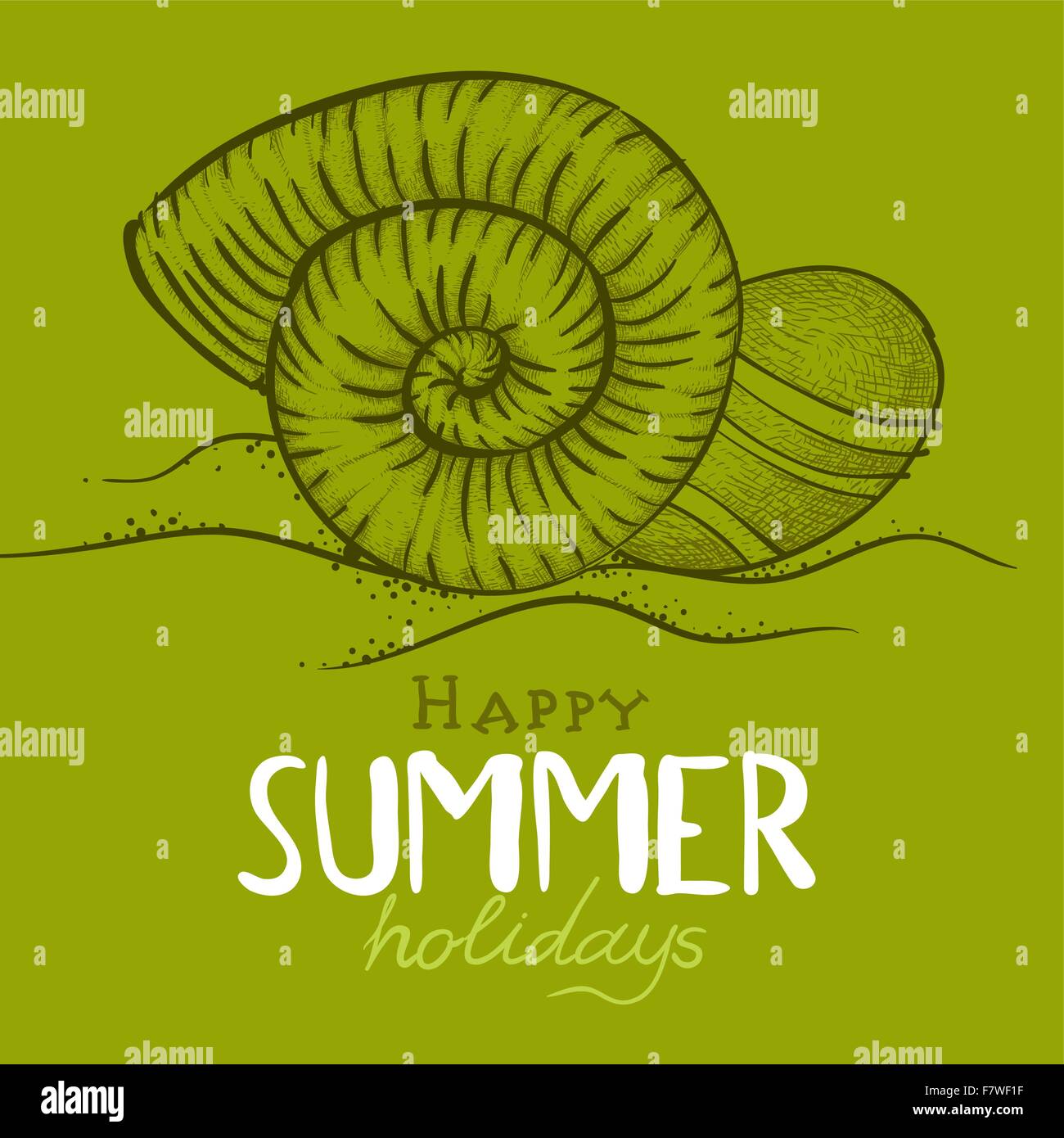 Summer Holidays background Stock Vector Image & Art Alamy