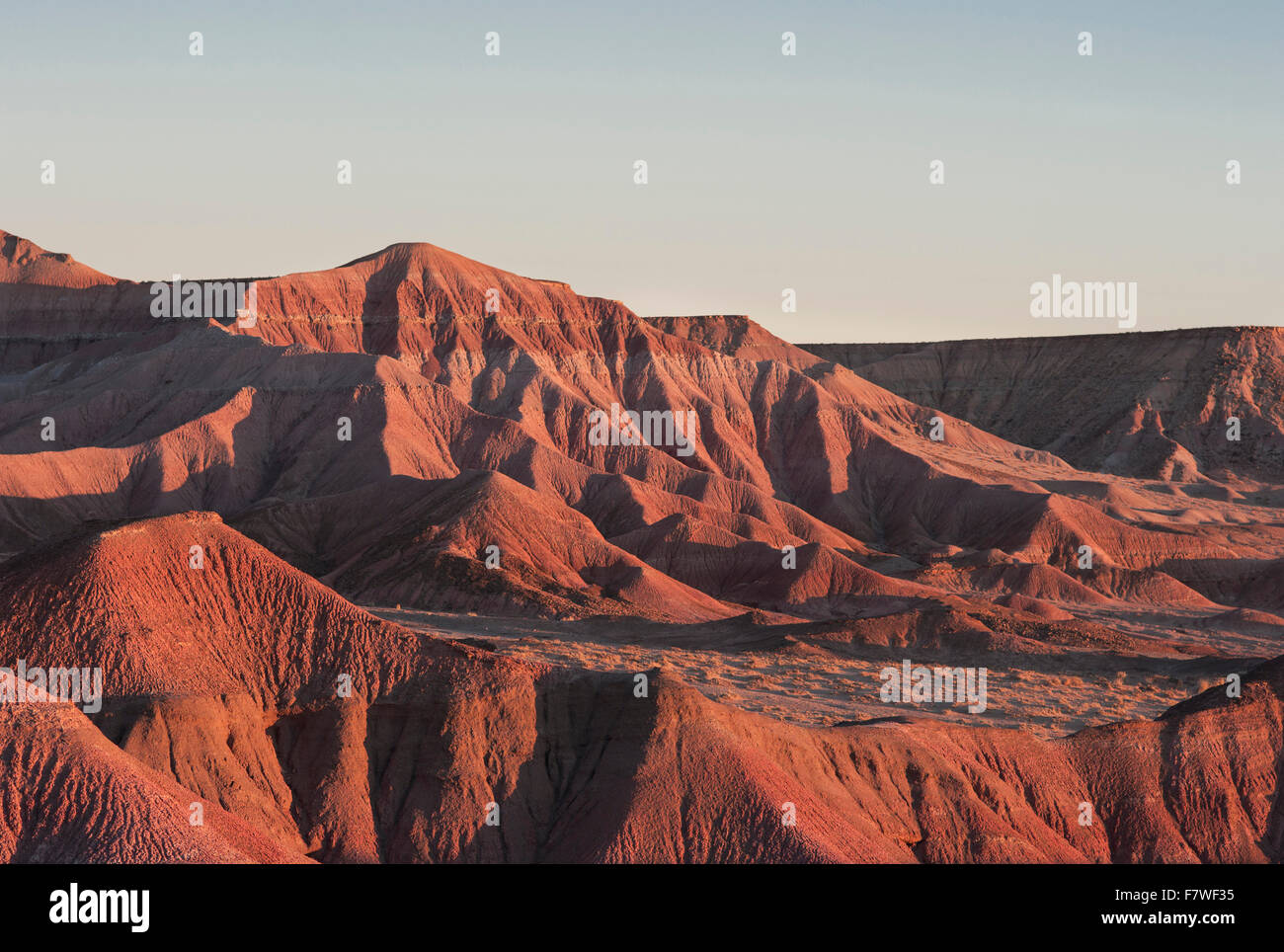 Painted Desert, Navajo Reservation, Arizona, United States Stock Photo