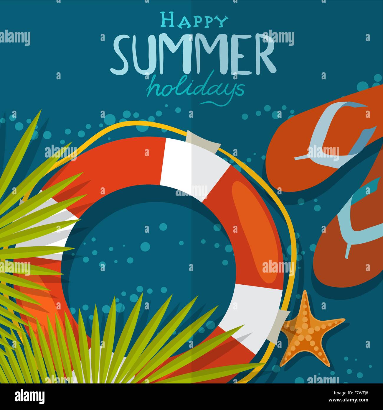 Summer Beach Background Stock Vector Image & Art - Alamy