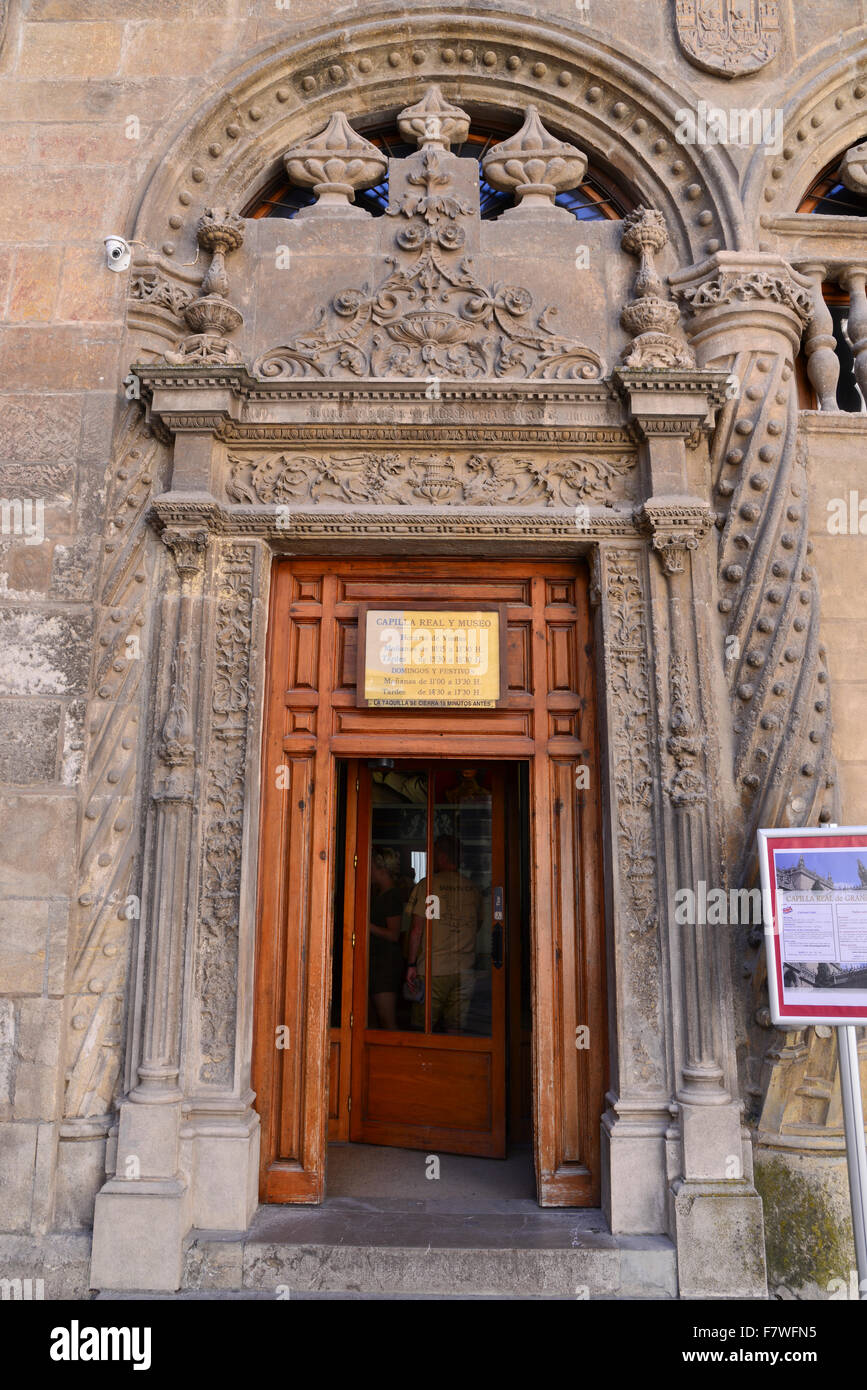 Capilla Real in Granada, Spain Stock Photo