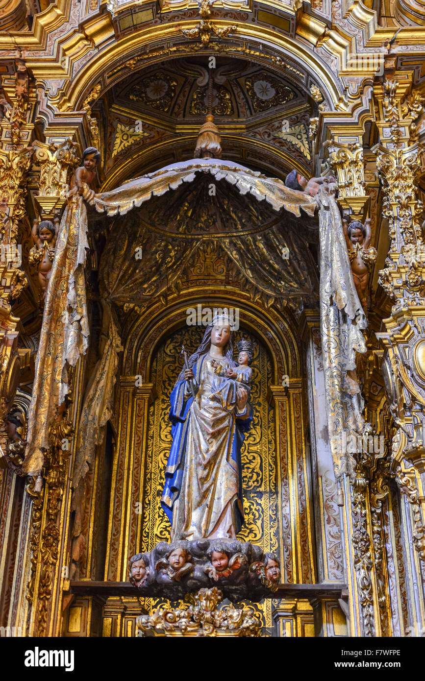 Interior of Catedral de Granada, Granada, Spain Stock Photo