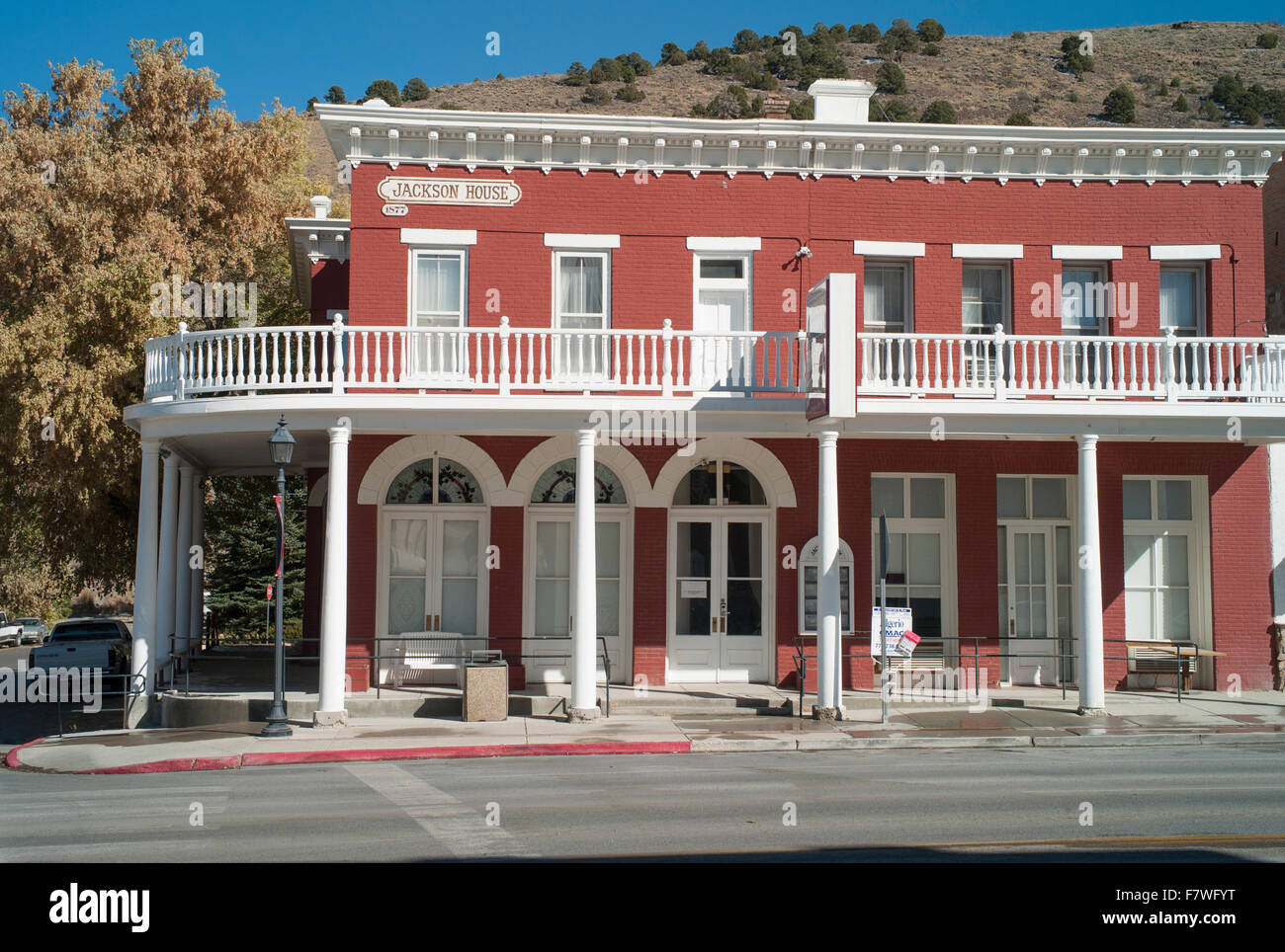 Jackson House Hotel, Eureka, Nevada, United States Stock Photo Alamy