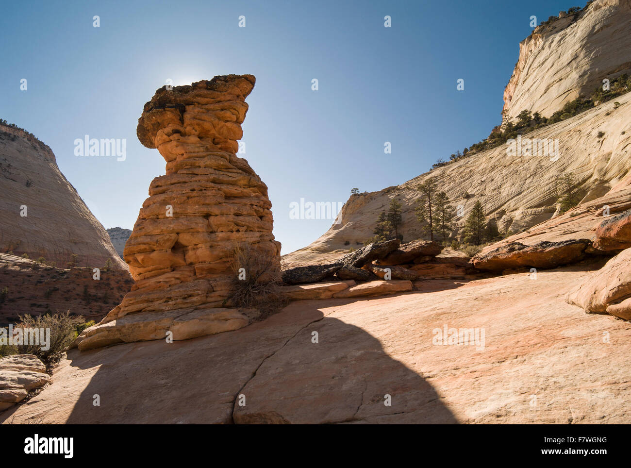 Zion National Park, Utah, United States Stock Photo