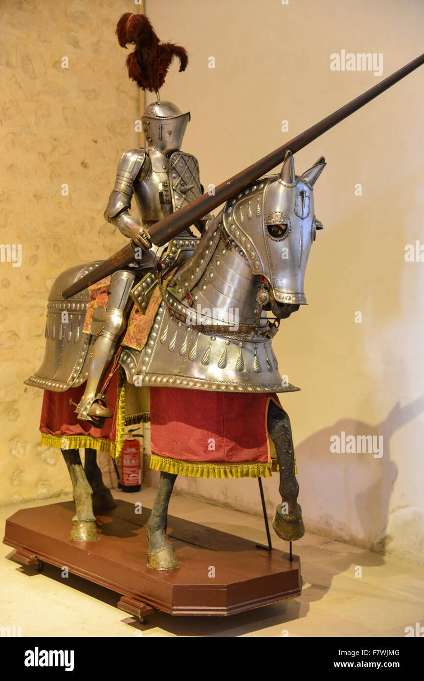 Bronze Statue in Alcazar de Segovia, Spain Stock Photo Alamy