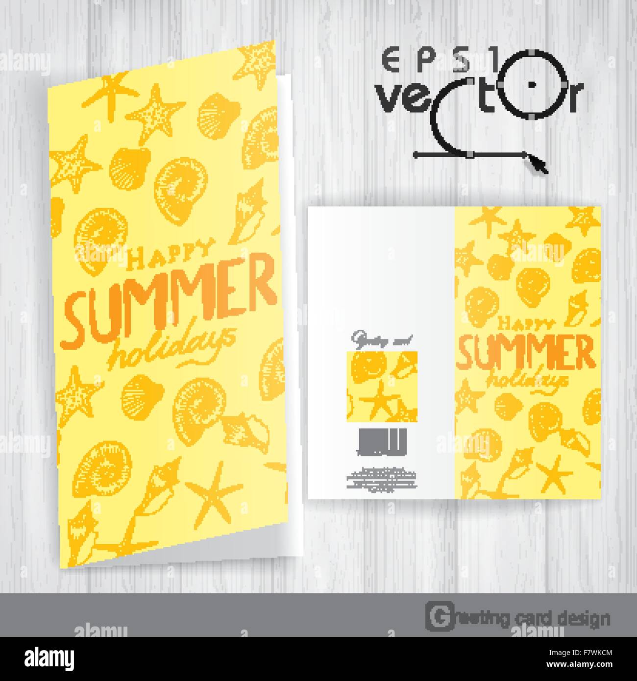 Greeting Card Design, Template Stock Vector Image & Art Alamy