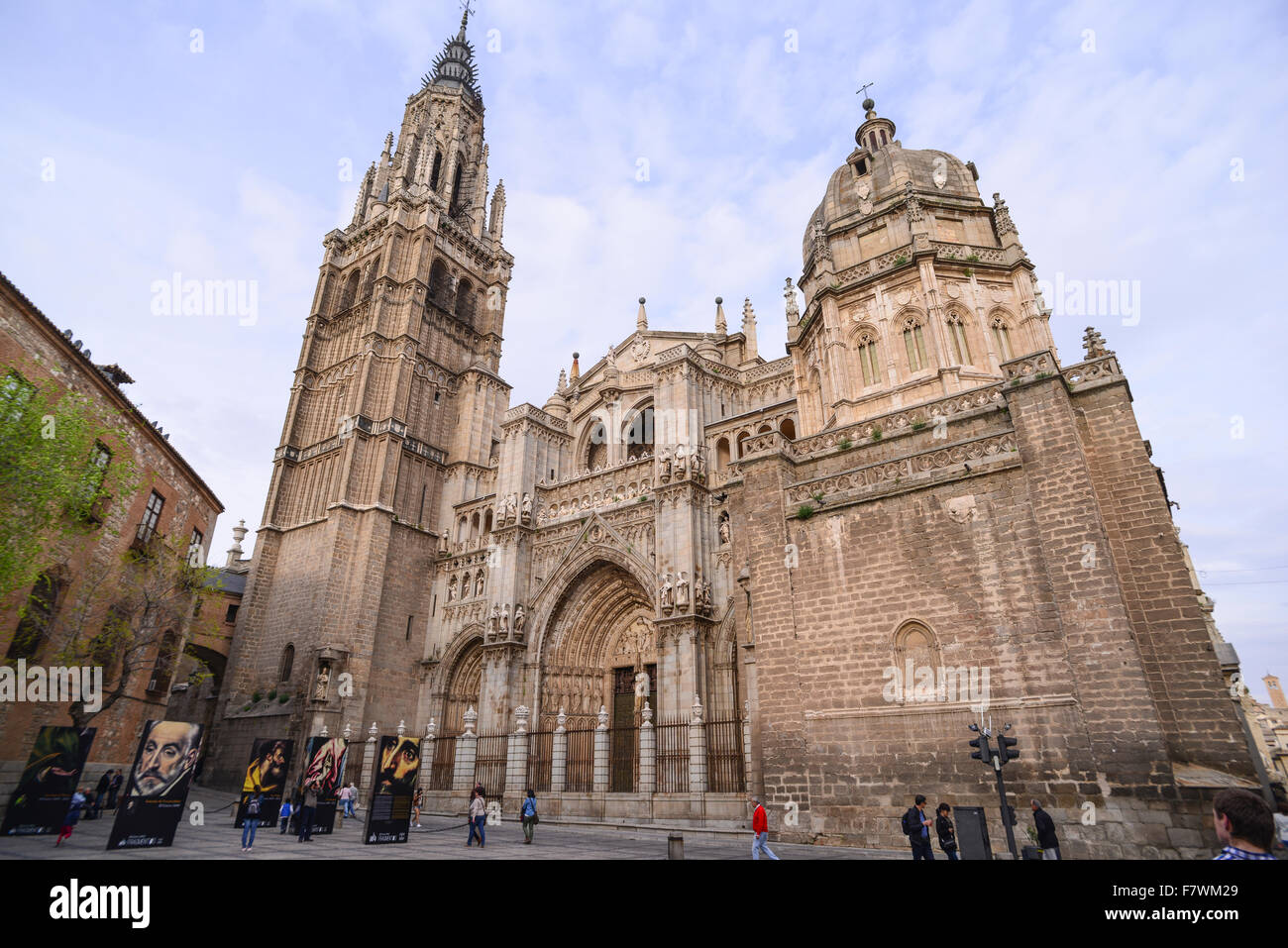 Primate Catedral de Santa Maria, Toledo, Spain Stock Photo