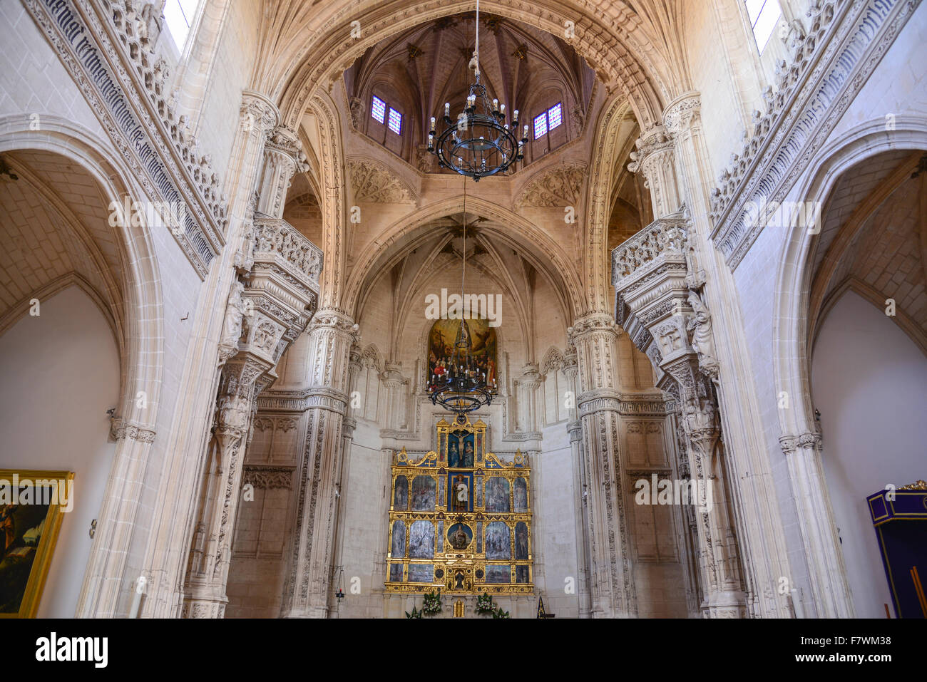 Interior of Monasterio de San Juan de los Reyes, Toledo, Spain Stock Photo