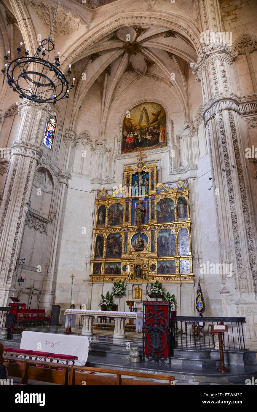 Interior of Monasterio de San Juan de los Reyes, Toledo, Spain Stock Photo