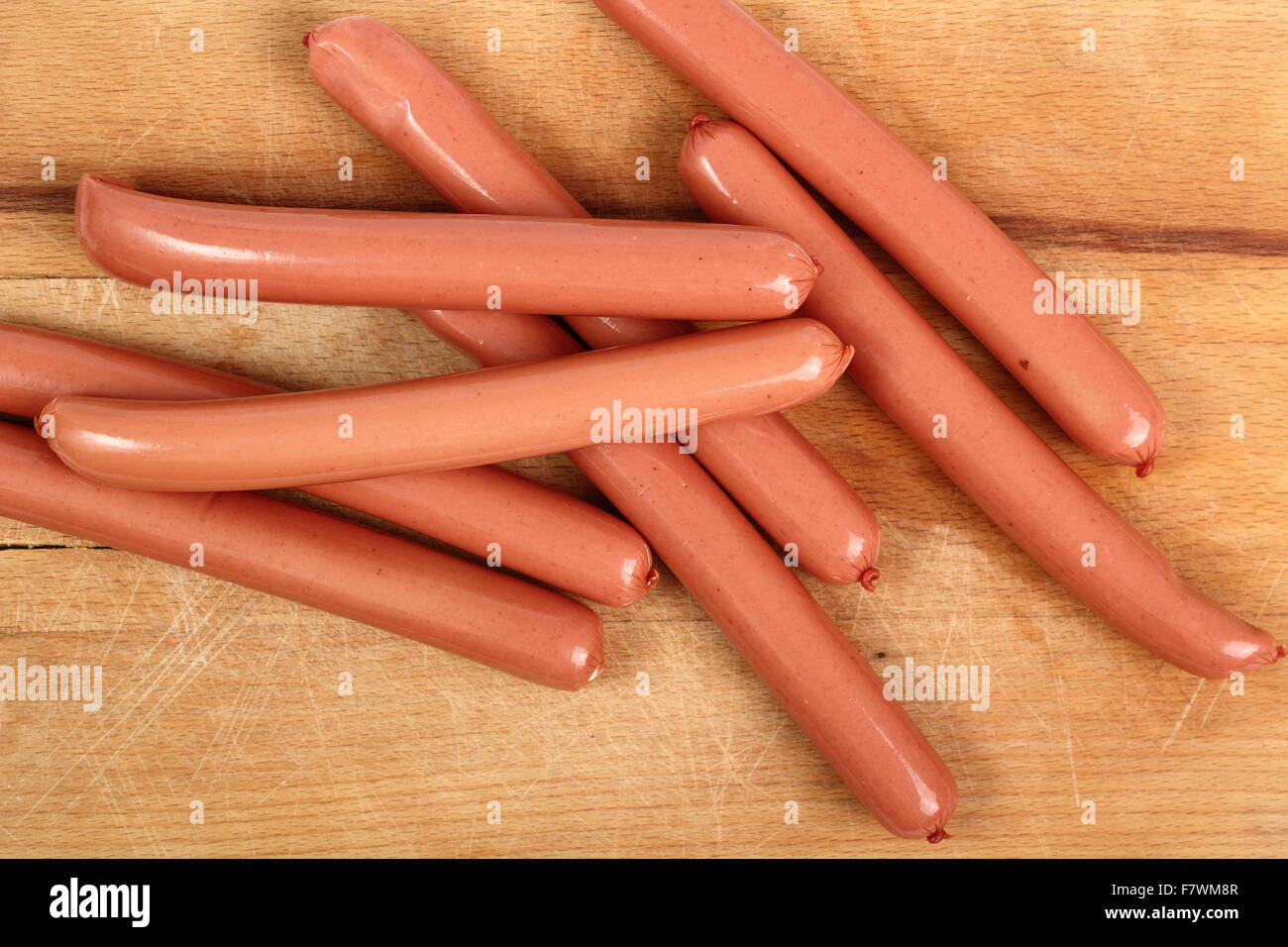 Vienna Sausage. Hot Dog Stock Photo Alamy