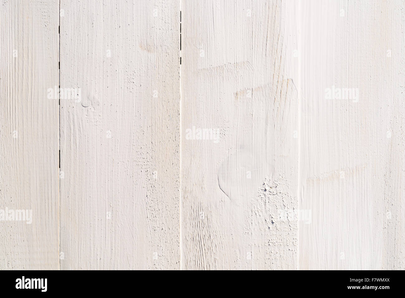 Vintage And Dirty White Wood Boards Stock Photo