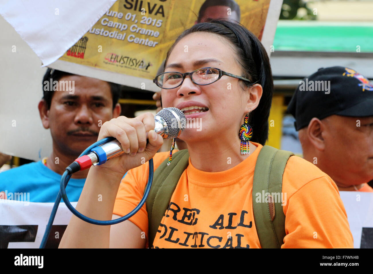Manila, Philippines. 03rd Dec, 2015. Nikki Gamara daughter of 