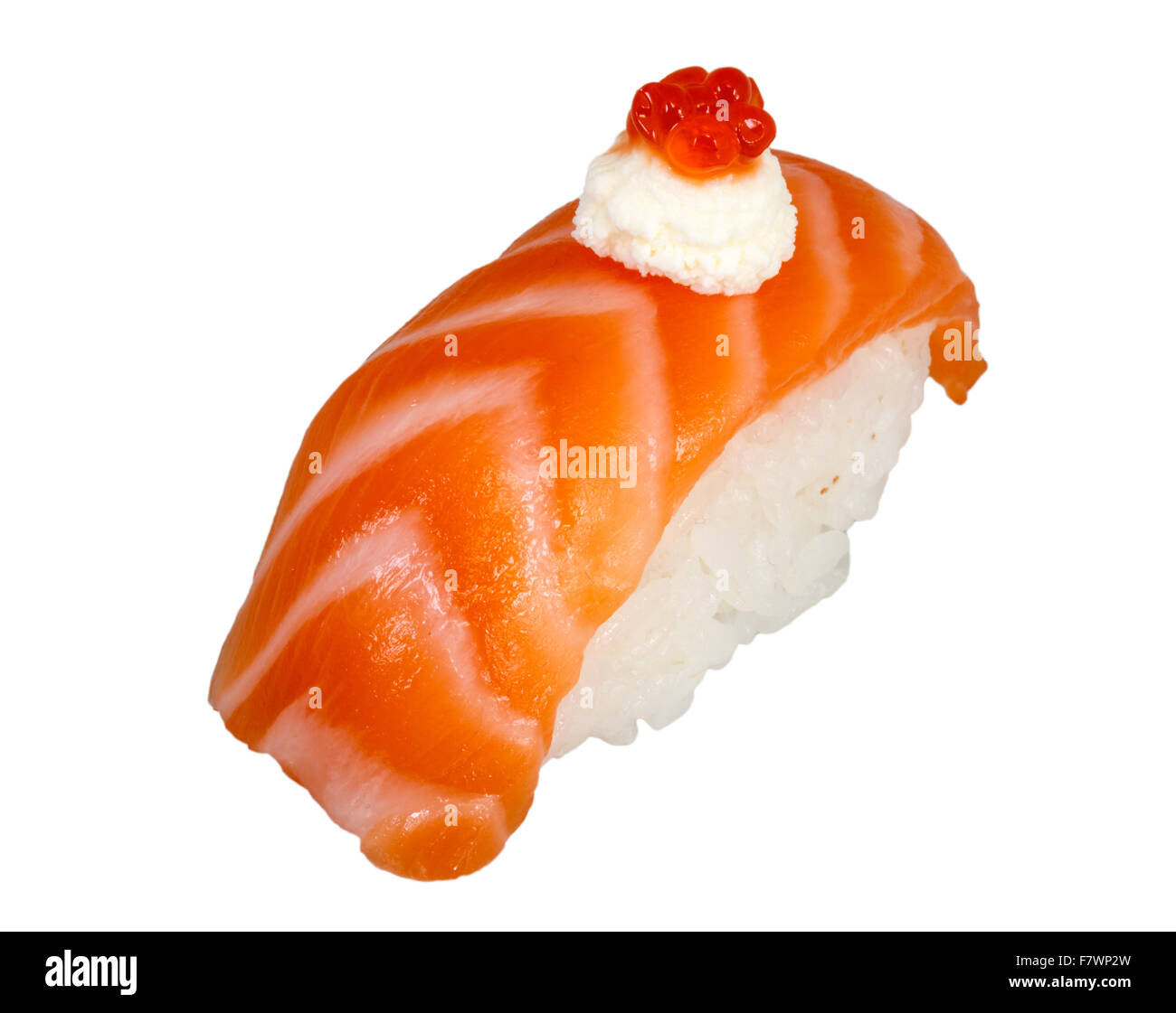 Sushi salmon sake Stock Photo - Alamy