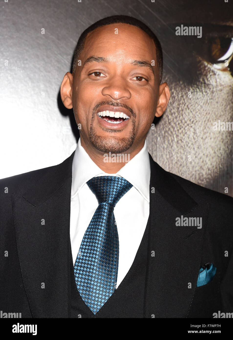 WILL SMITH US film actor in December 2015. Photo Jeffrey Mayer Stock Photo