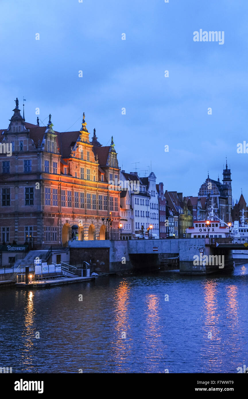 Green Gate in Długi Targ, Gdansk, Poland Stock Photo Alamy