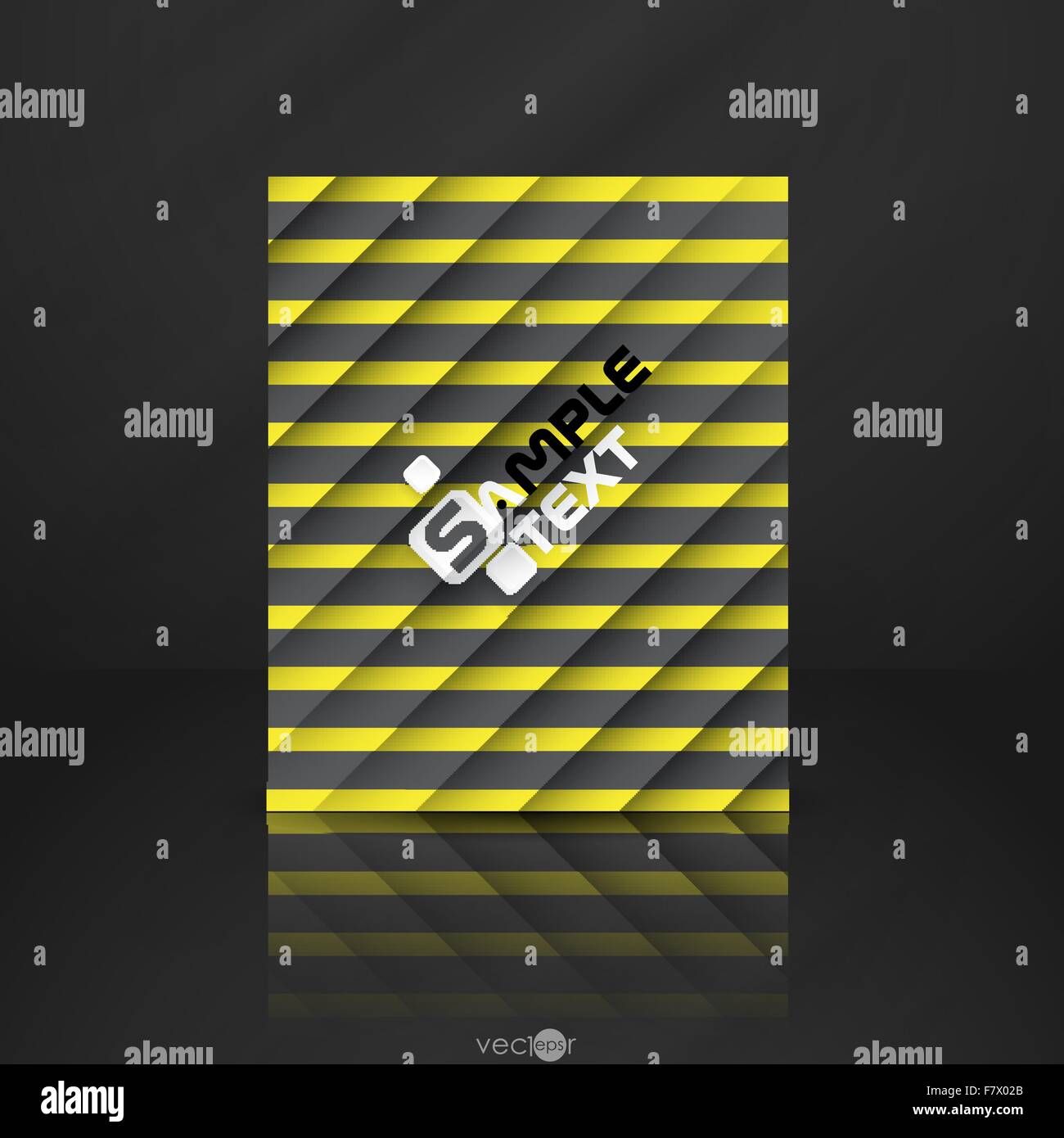 Black And Yellow Striped Background Stock Vector Image & Art Alamy