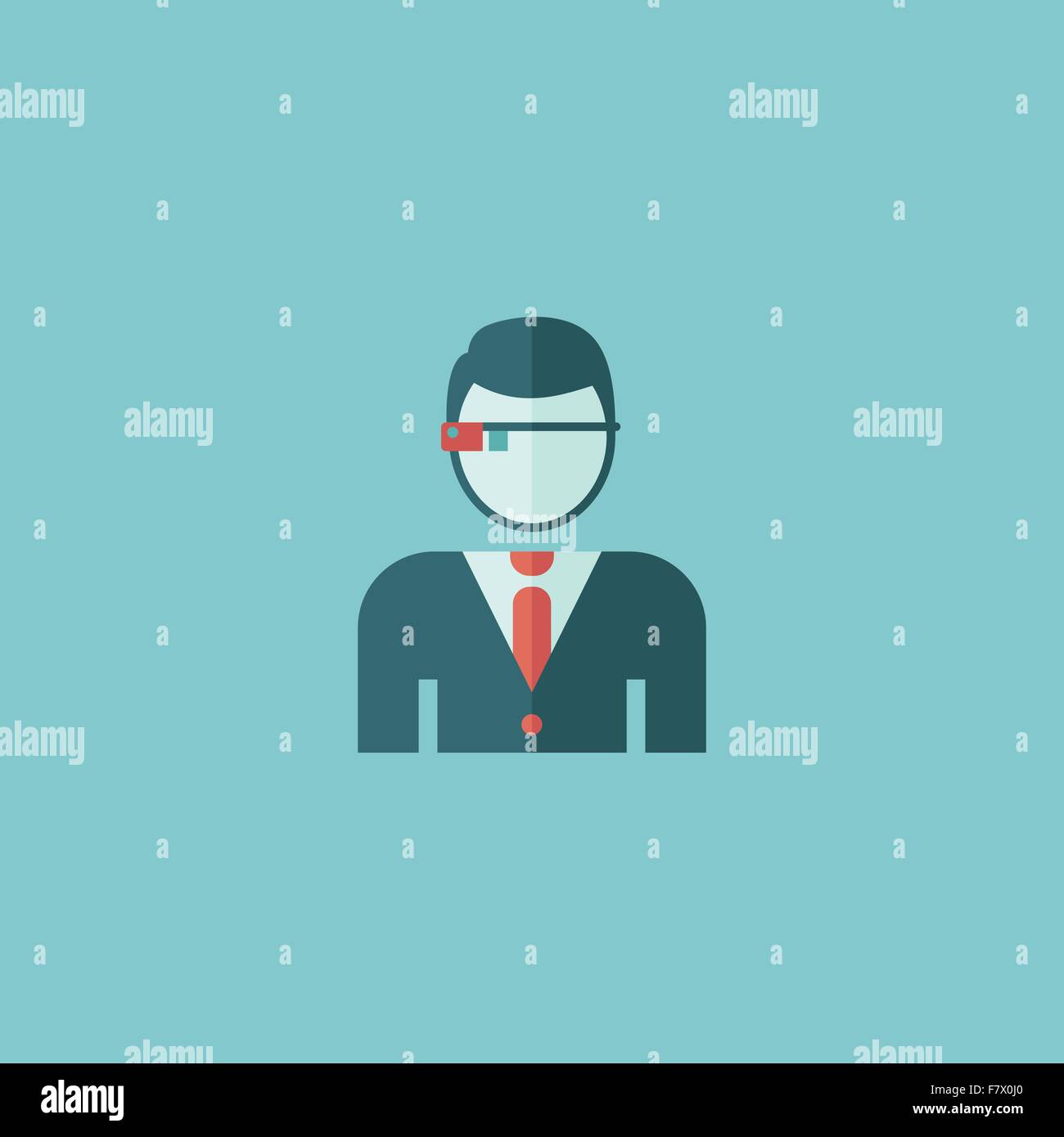 Technology Flat Icon Stock Vector Image & Art - Alamy