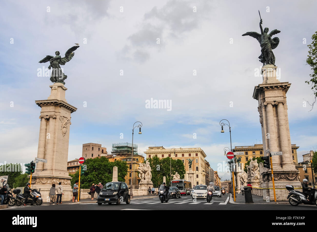 Bridge to Vatican City, Vatican Stock Photo Alamy