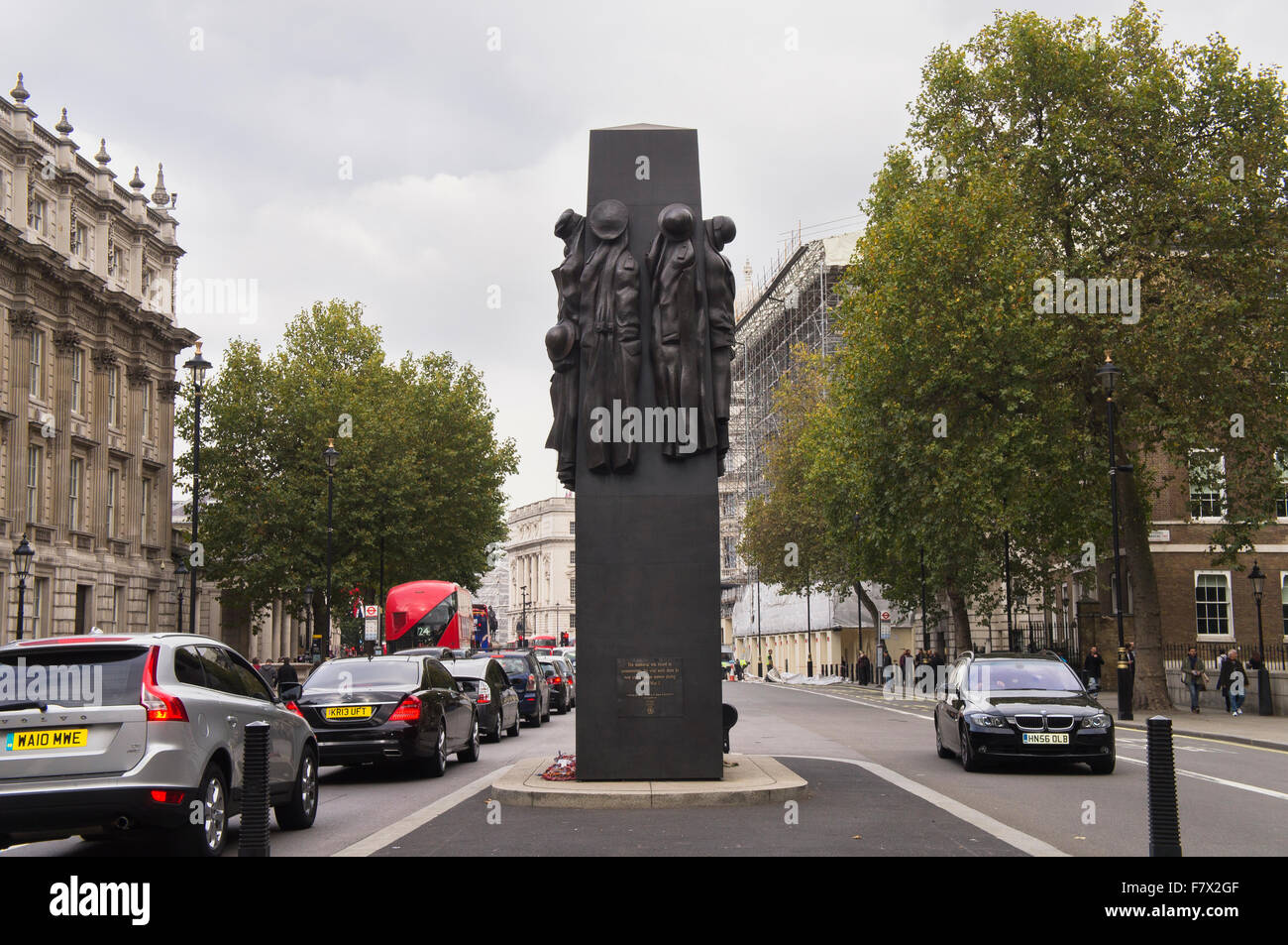 Monument to the Women of World War II, war memorial Stock Photo - Alamy