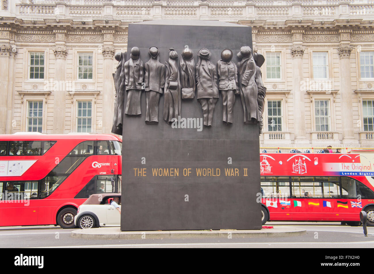 Monument to the Women of World War II, war memorial Stock Photo - Alamy
