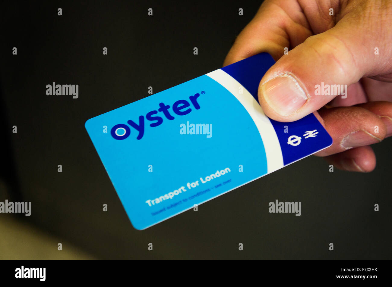 Transport for London, oyster card Stock Photo Alamy