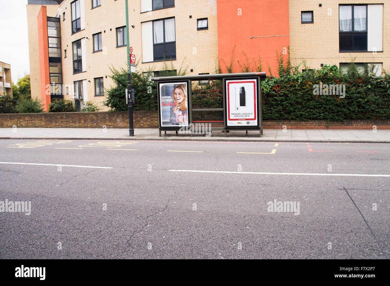 Bus stop poster london hi-res stock photography and images - Alamy