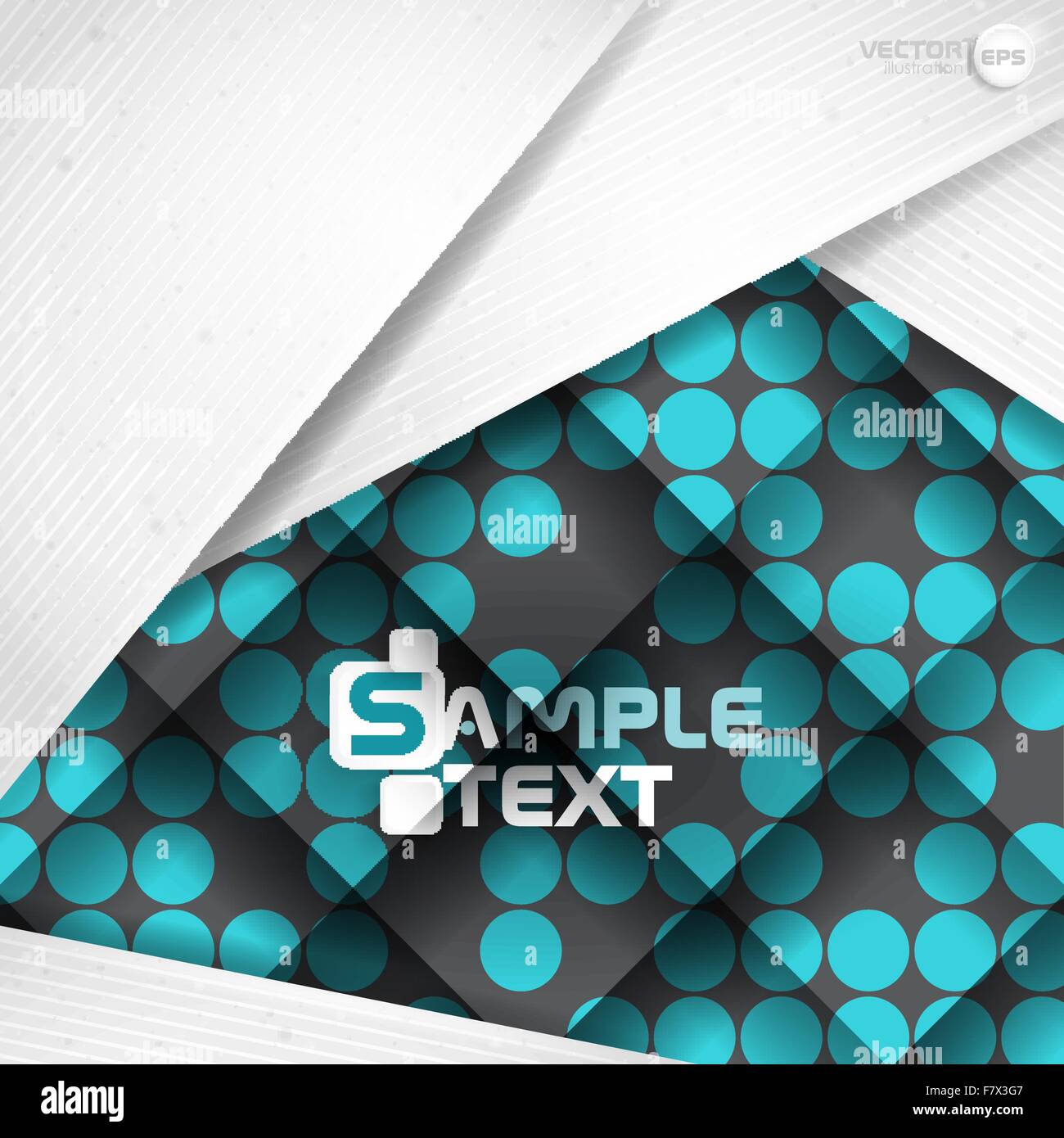 Abstract Background With White Paper Layers Stock Vector Image & Art ...