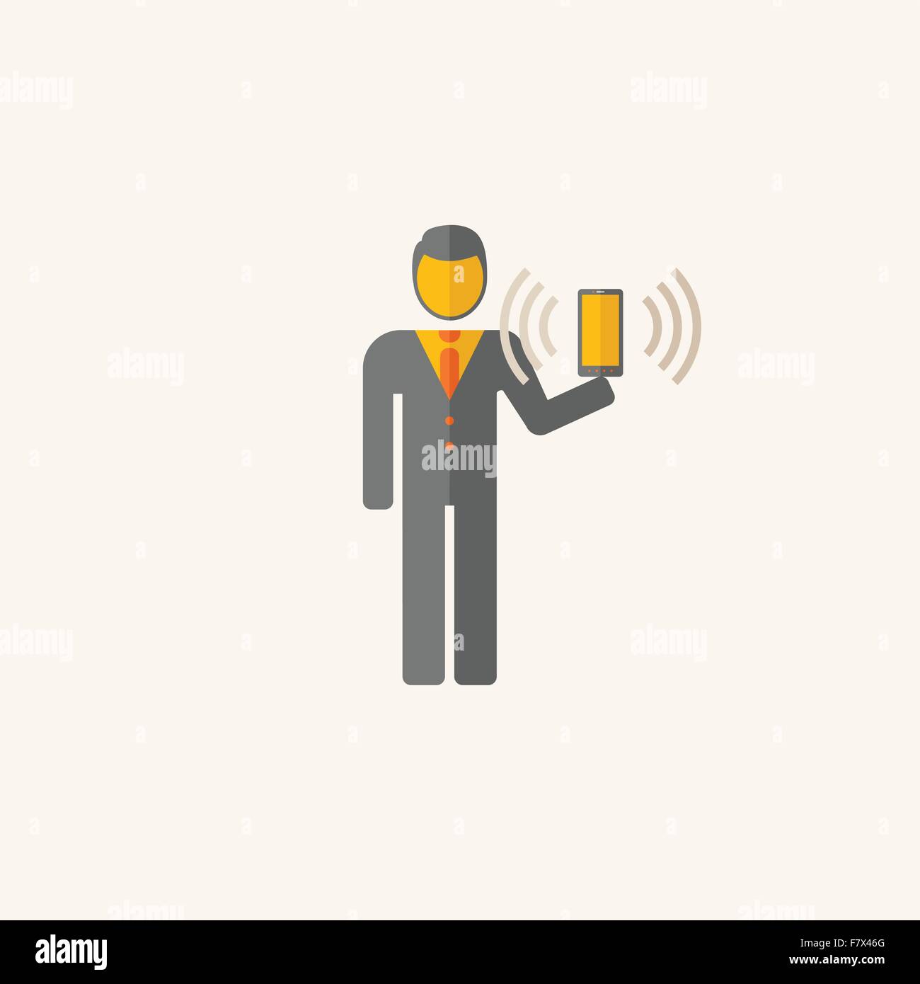 Business Flat Icon Stock Vector Image & Art - Alamy