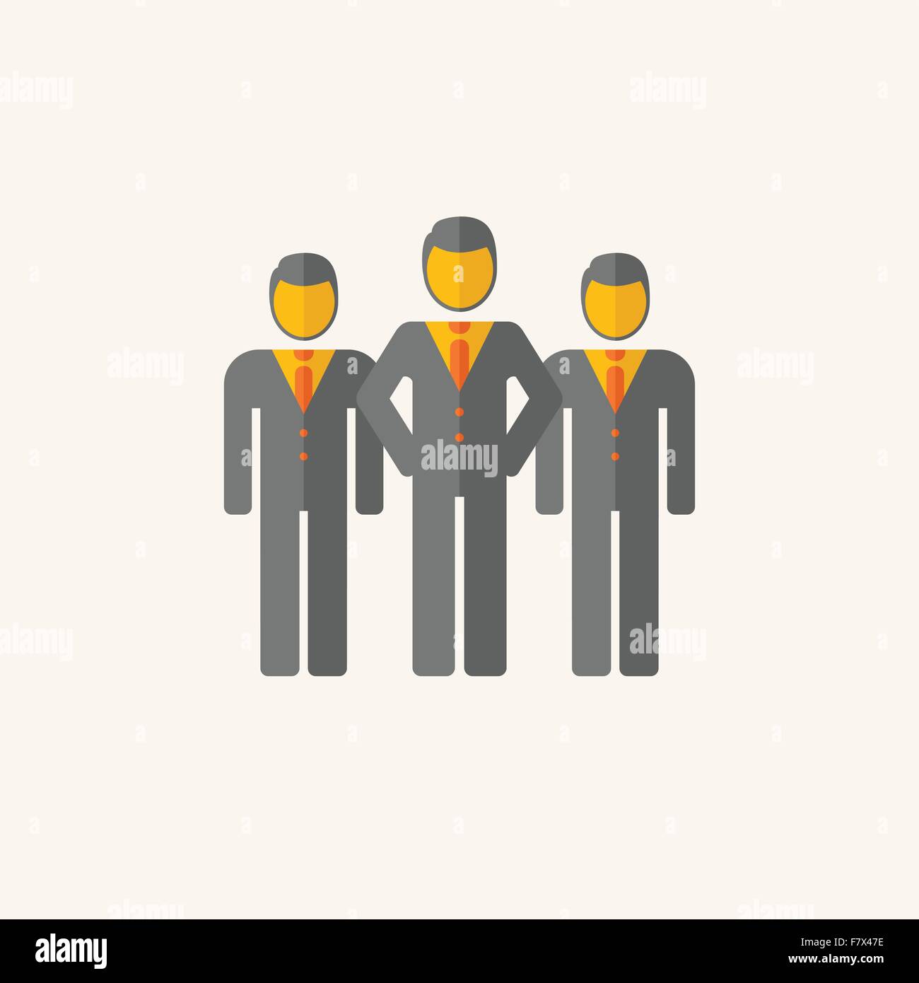 Business Flat Icon Stock Vector Image & Art - Alamy