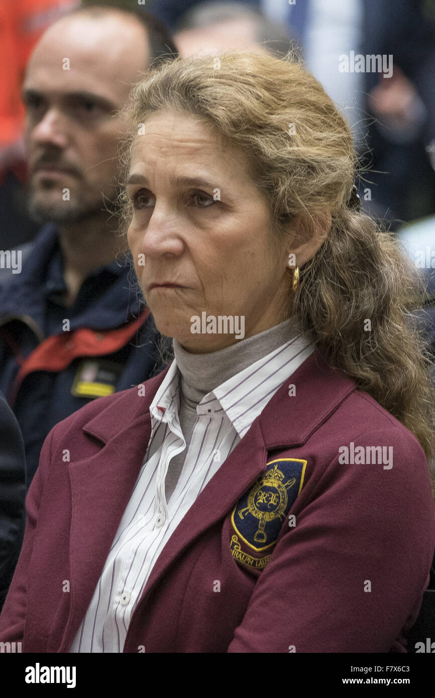 Spain's Princess Elena de Borbón presents the X Week Fire Prevention in