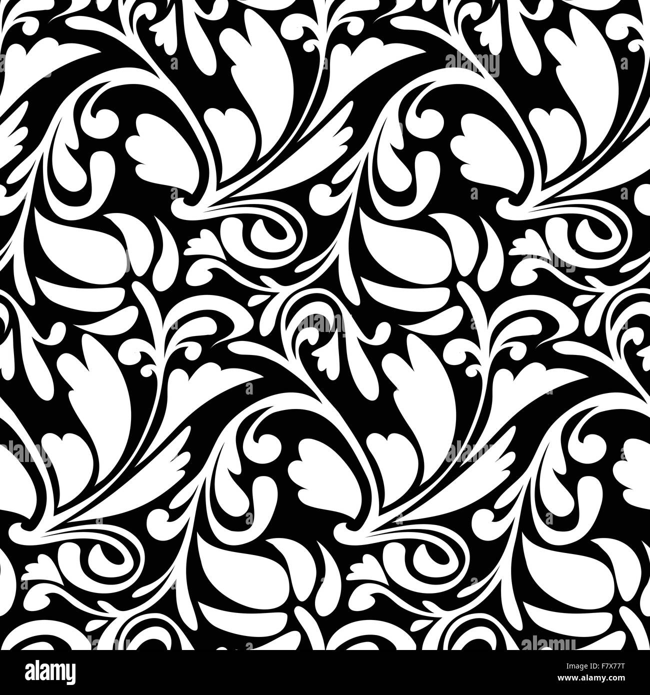 seamless floral background Stock Vector Image & Art - Alamy