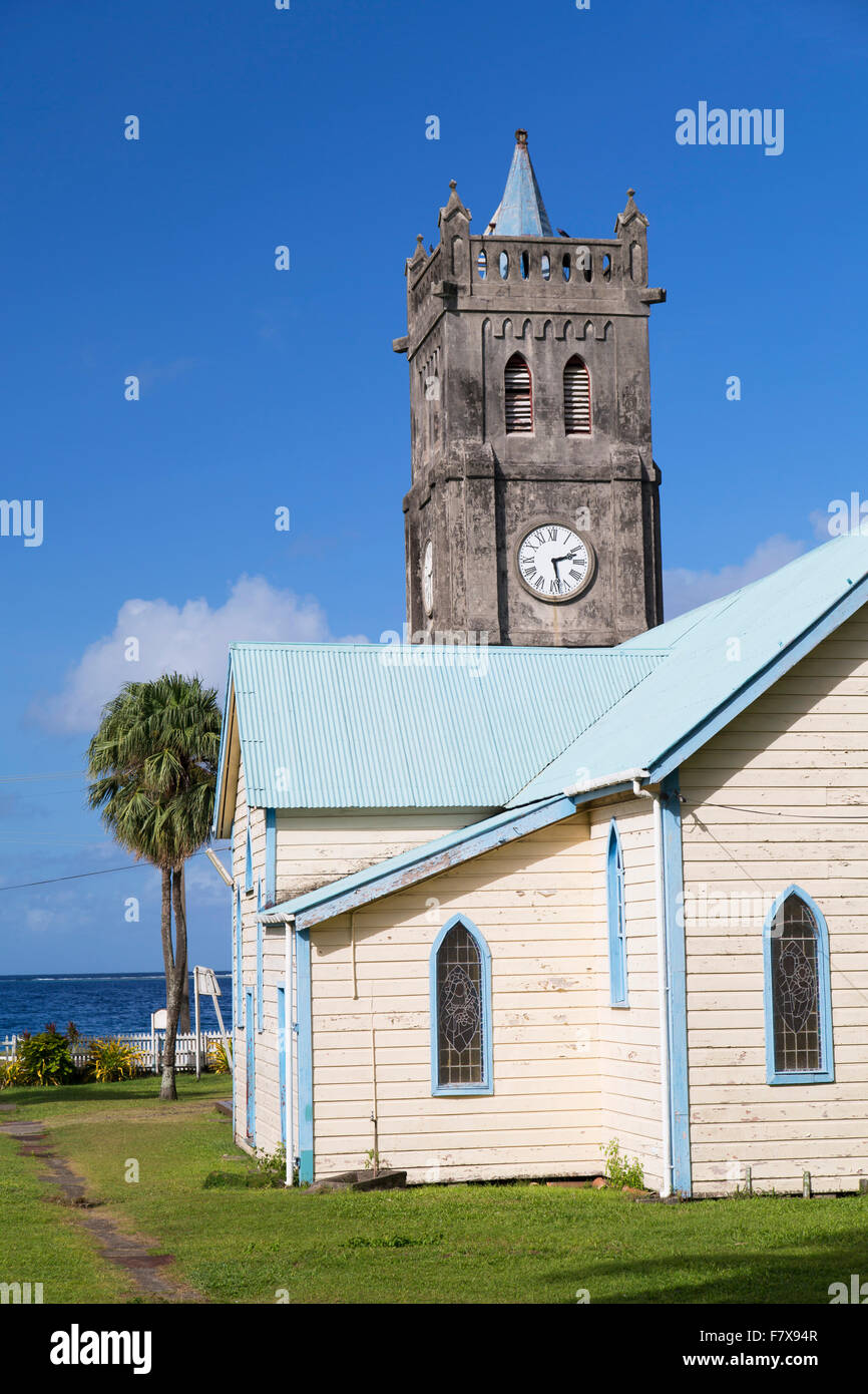 Sacred Heart Church, Levuka (UNESCO World Heritage Site), Ovalau, Fiji Stock Photo
