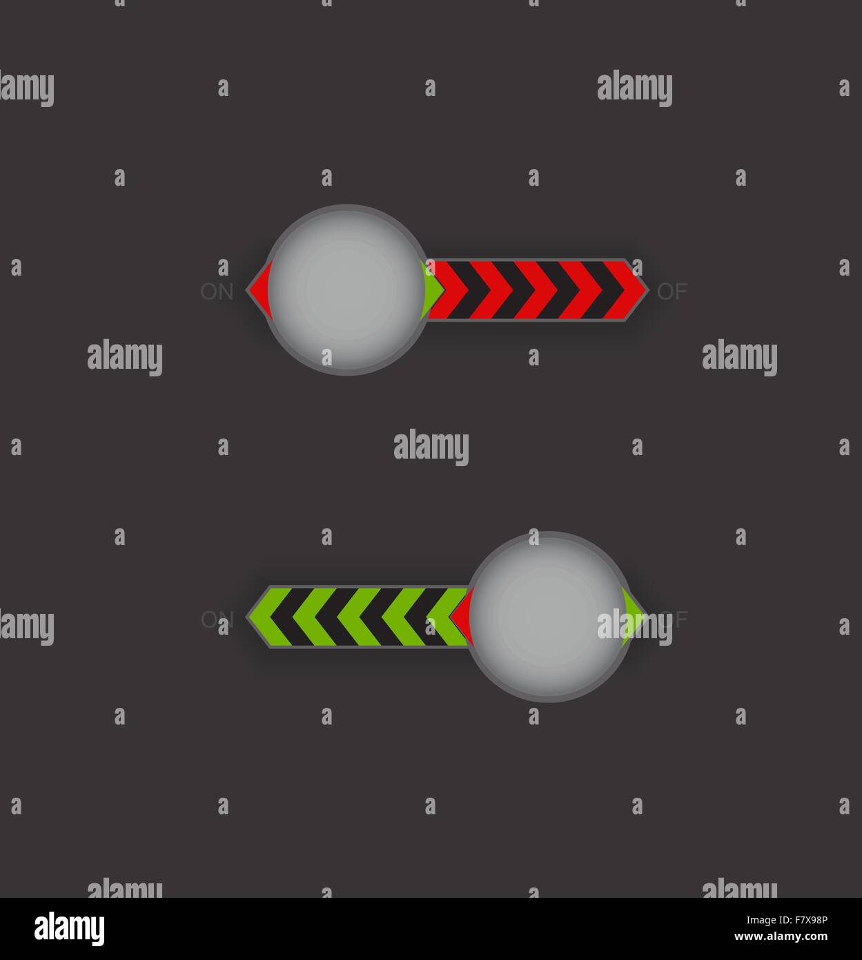 On Off Button Stock Vector Image & Art - Alamy