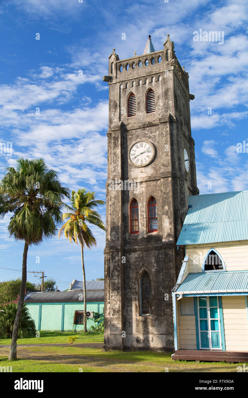 Sacred Heart Church, Levuka (UNESCO World Heritage Site), Ovalau, Fiji Stock Photo