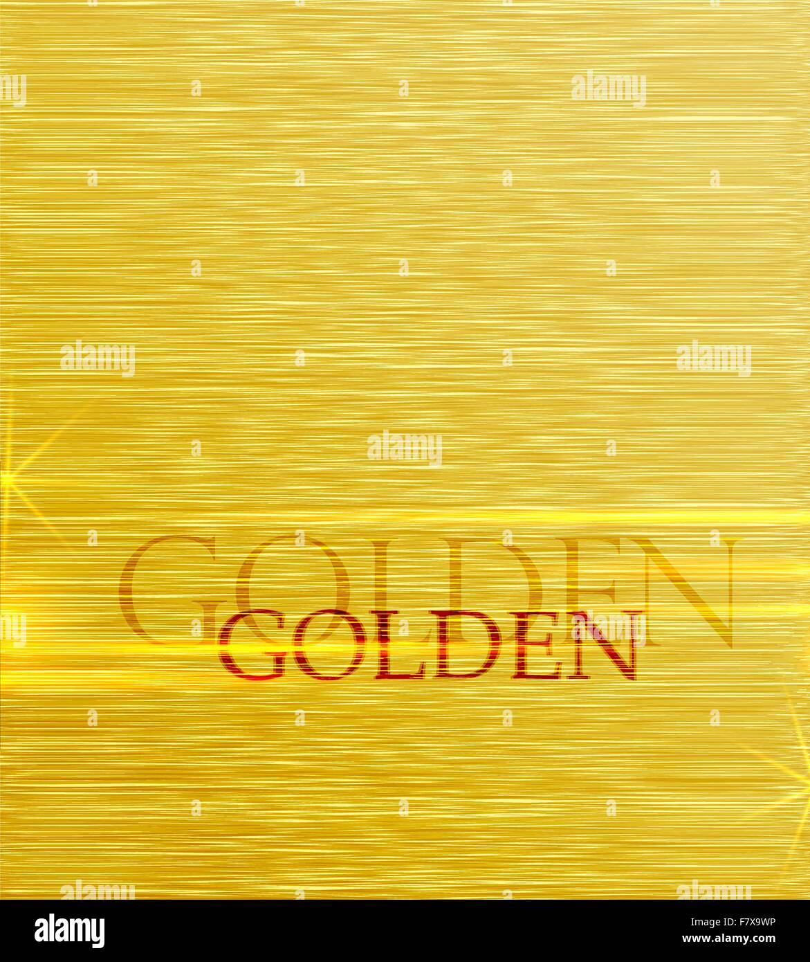 Background Gold Stock Vector
