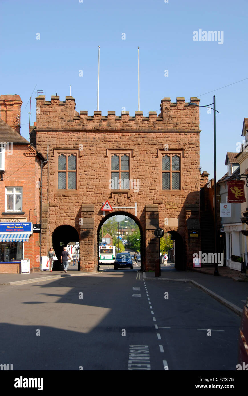 North Gate, Bridgborth, Shropshire, England Stock Photo