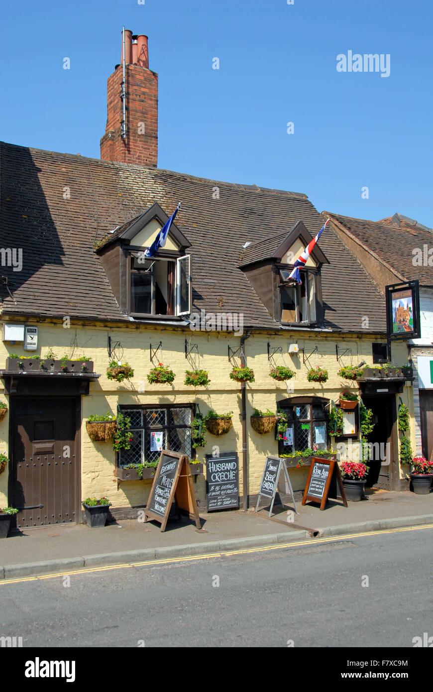 Old Castle pub, Bridgnorth, Shropshire Stock Photo