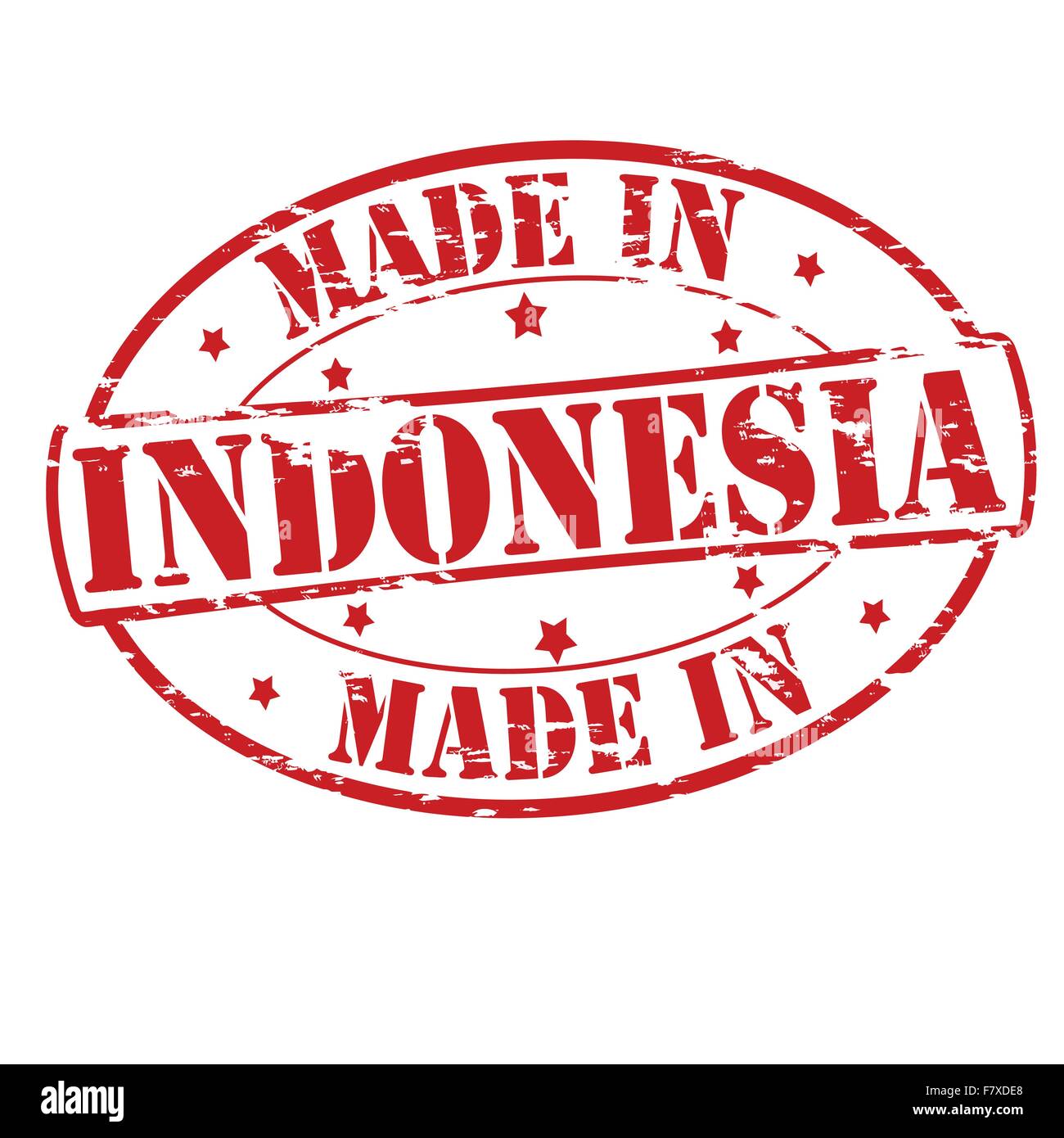 Made in Indonesia Stock Vector Image & Art - Alamy